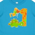 thumbnail image 4 of Inktastic Happy Dinosaur First Birthday-green Boys or Girls Baby T-Shirt, 4 of 5