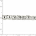 thumbnail image 4 of Sterling Silver 9.5mm Flat Anchor Chain (22 X 9.5) Made In Italy qan250-22, 4 of 5