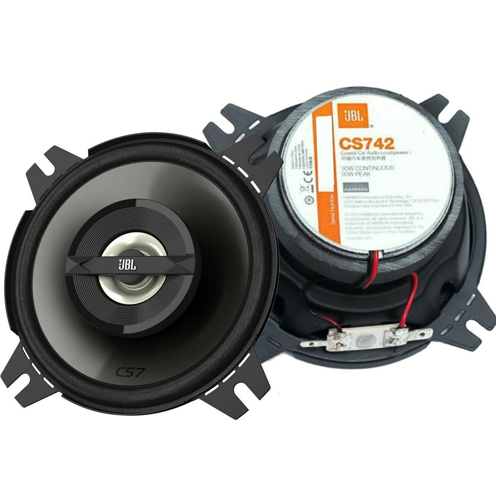 JBL CS742 4" 2-WAY 180W COAXIAL CAR AUDIO LOUD SPEAKERS CS7 SERIES