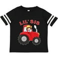 thumbnail image 3 of Inktastic Farmer Tractor Little Sis Girls Toddler T-Shirt, 3 of 5