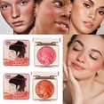 thumbnail image 2 of Monochrome Powder Blusher Shiny Powder Blush Makeup powder relief Blusher V8I0, 2 of 6