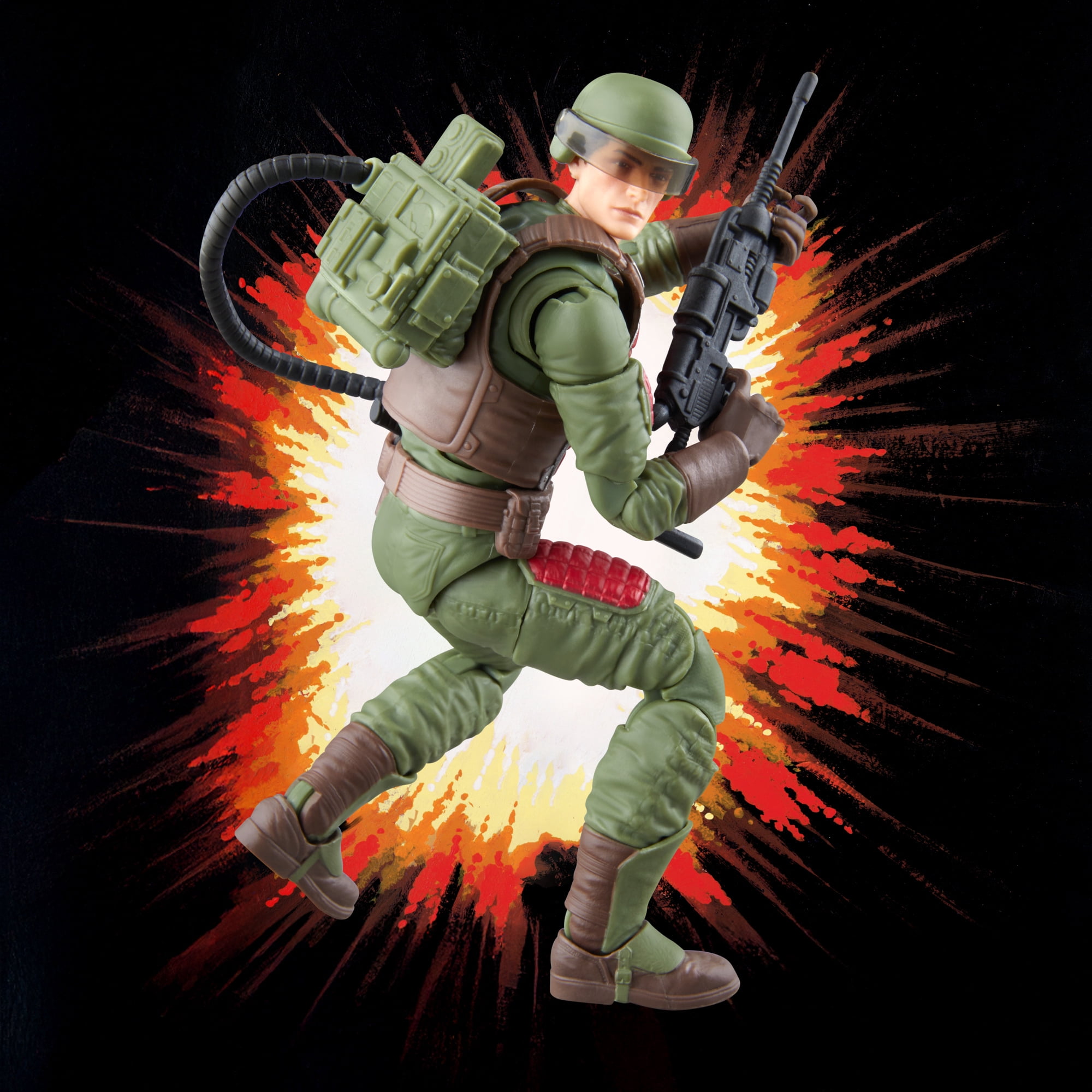 G.I. Joe Classified Series Retro Cardback Anthony "Flash" Gambello, 6 inch Action Figure