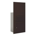 thumbnail image 3 of Salsbury Industries 3600C7-ZFP 7 Door High 4B+ Mailbox Units in Bronze - Front Loading with 2 Keys, 3 of 3
