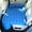 Blue, variant on Portable PVC Flocking Blue Inflatable Car Bed - Rectangular Air Cushion for SUV Travel and Camping with Storage Bag and Repair Kit