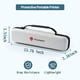 thumbnail image 3 of Bolsa de impresora Phomemo M08F blanca para viajes con impermeable, 3 of 8