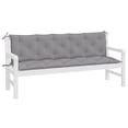 thumbnail image 4 of vidaXL Garden Bench Cushions Outdoor Patio Seating Pad 2 Pcs Oxford Fabric, 4 of 8