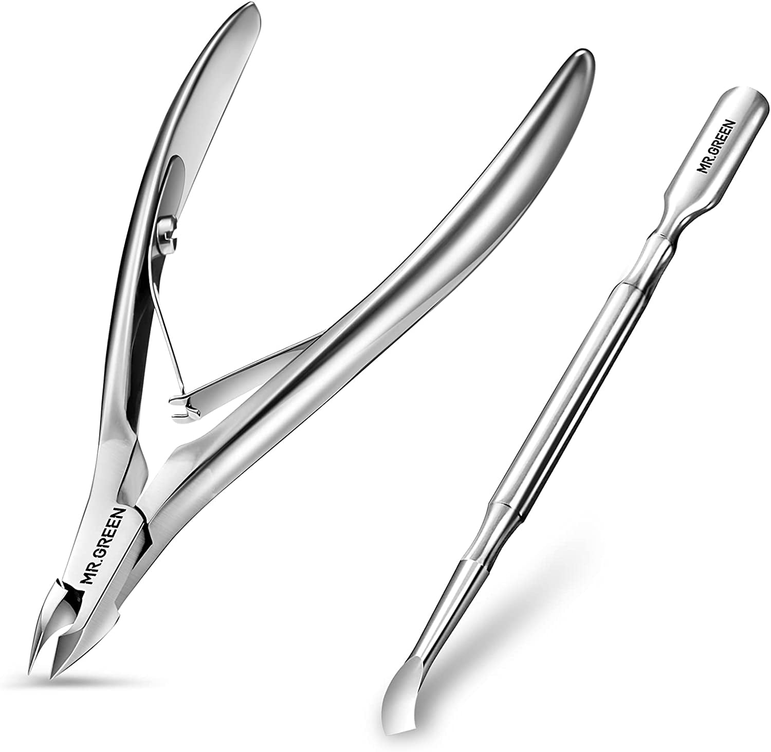 Cuticle Trimmer with Cuticle Pusher,Cuticle Nipper Professional
