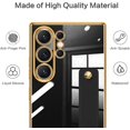 thumbnail image 5 of Compatible with Samsung Galaxy S23 Utral 5G Cell Phone Case with Grip Finger Hand Phone Holder Tablet Phone Strap Shockproof Protective Bumper Case-Black, 5 of 14