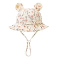 thumbnail image 2 of Abomasnow Baby Infant Sun Hat Boys Girls UPF 50+ Outdoor Adjustable Beach Hat with Wide Brim Bucket Hats, 2 of 6