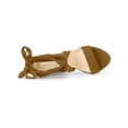 thumbnail image 4 of BLISSFUL STEP Women's Lace Up Platform Block Heel Sandals Brown 7, 4 of 7