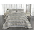 thumbnail image 2 of Ambesonne Exotic Quilted Coverlet 3 Pcs, African Nature Tiger Zebra, King Size, Brown Charcoal Grey and White, 2 of 4