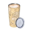 thumbnail image 3 of Kll World Map Stainless Stainless Steel Vacuum Insulated Coffee Cup 20 Oz Lids And Straws,1 Metal Straws,1 Cleaning Brush, 3 of 9