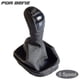 thumbnail image 1 of Perilla de palanca de cambios de automóvil compatible con Mercedes Benz Clase C W203 S203 Perilla de palanca de palanca de 5 y 6 velocidades de alta calidad Cubierta de bota de cuero Gaitor, 1 of 5