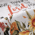 thumbnail image 5 of Sm:)e Give Thanks to The Load for He is Good Thanksgiving Tablecloth 70 Inch, Wrinkle-Resistant & Machine Washable Table Cover for Dining Decor, Round, 5 of 7