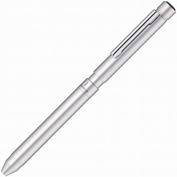 Bolígrafo multifunción Zebra Pen SB22-S plateado, 13,4 cm, 20 g