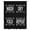 Black, variant on Laundry Sheer Curtains 45" Long, Funny Wash Dry Fold Minimalist Text Black Light Filering Curtains, Breathable Simi Curtain Privacy Drapes for Kitchen Bathroom Lightweight Small Window Treatment