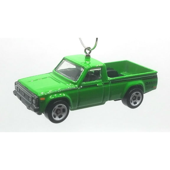 Christmas Ornament for Mazda Repu Truck Green Black Stripes