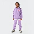 thumbnail image 2 of Gelikeya Valentines Day Hoodies Set for Kids Boys Girls Outfits Fashion Print Long Sleeve Sweatshirt Pants 2 Piece Spring Fall Clothes, Purple & 3-4 Years, 2 of 4