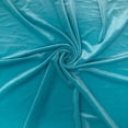 thumbnail image 5 of Turquoise Stretch Velvet Solid, 5 of 7