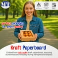 thumbnail image 4 of MT Products Brown Pie Boxes, 10" x 10" x 2.5" Bakery Boxes - Pack of 15, 4 of 8