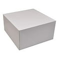 thumbnail image 1 of Deep Square Cardboard Box With Lid, 10X10 Inch, White Deep Gift Box, 2 Packs Of 4 (8 Total), 1 of 2