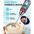 thumbnail image 2 of Milk Frother Sakgos, portátil recargable, eléctrico, 3 velocidades, 2 of 8