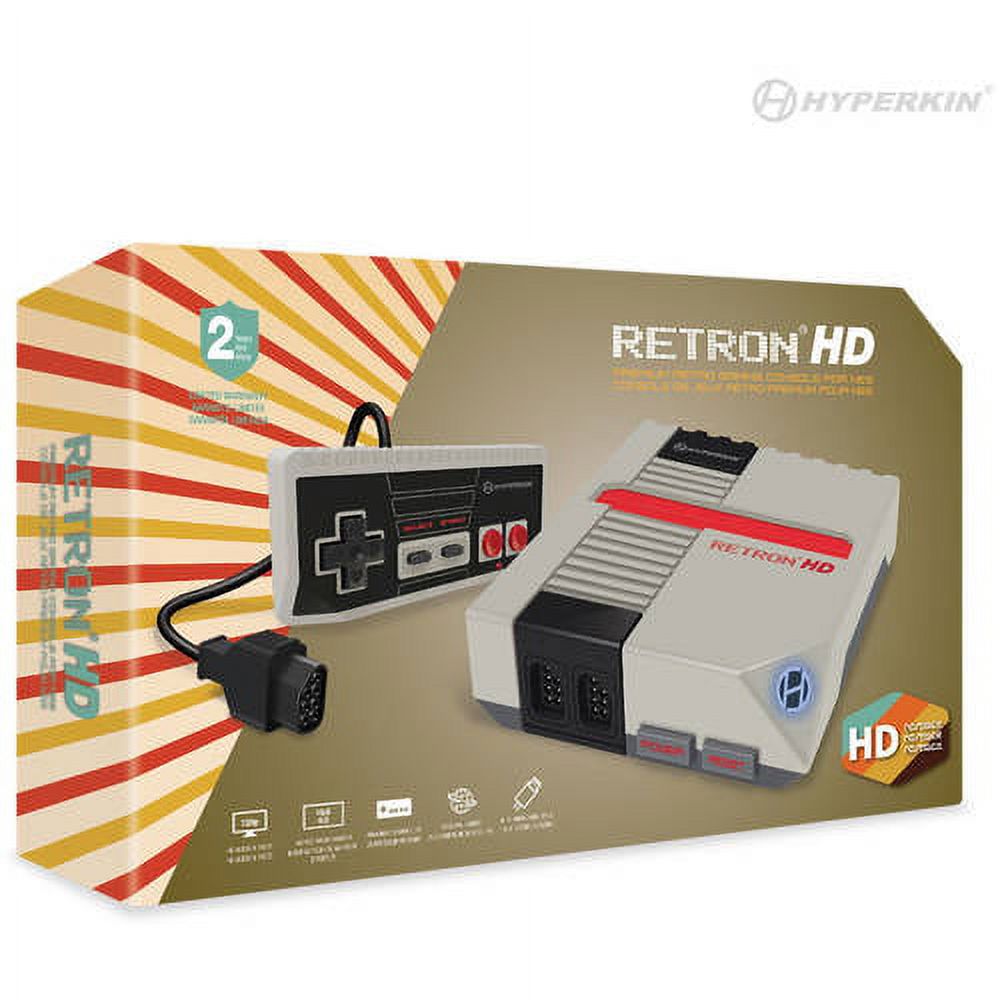 Hyperkin RetroN 1 HD Console, Retro Gaming, Gray, 813048018728 - image 2 of 6