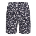 thumbnail image 6 of Kdxio Daisies Flowers Pattern Mens Casual Shorts - Drawstring Summer Beach Sports Shorts for Men, 6 of 9