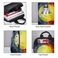 thumbnail image 3 of Disketp Tennis Ball In Fire And Water Mochila Ligera e Impermeable, Mochila de Día Resistente para Viajes, Senderismo y Uso Diario para Hombre y Mujer, 3 of 7
