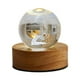 thumbnail image 1 of Lámpara de mesa Strade Fareast Limited con base de madera y luz nocturna USB 6 cm, 1 of 8