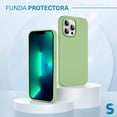 thumbnail image 2 of Funda de Protección para iPhone 13 Pro Max - Sovico - Silicón con Forro de Microfibra, 2 of 6