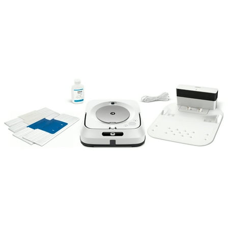 iRobot - Braava jet m6 Wi-Fi Connected Robot Mop - White