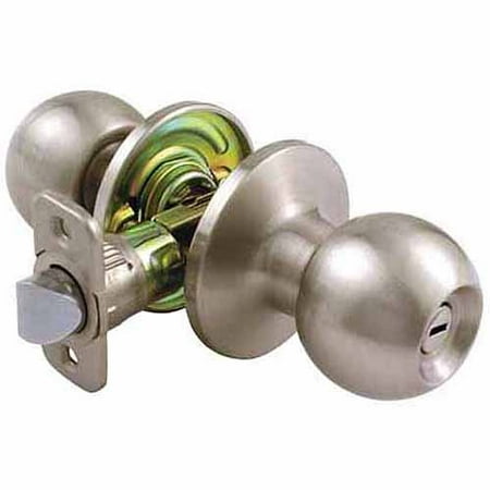 Ultra 44195 Satin Nickel The Chestnut Hill Bed and Bath Lockset