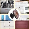thumbnail image 5 of 4 Pcs Cabinet Handle Drawer Pulls Indian Style Mandala Knobs with Screws Square Furniture Office Cabinet Knob Decoration, 5 of 7