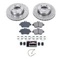 thumbnail image 3 of PowerStop Front Z23 Evolution Sport Carbon-Fiber Ceramic Brake Pad and Drilled & Slotted Rotor Kit Fits: PORSCHE Select Models K7195, 3 of 10