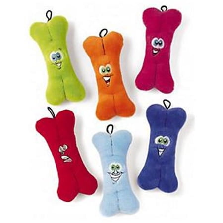 UPC: 0077234043103 | Spot Spotbites Plush Bone Dog Toy with Embroidered Face