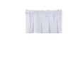 thumbnail image 4 of Rs9 1-Piece White Swag Straight Insulated Foam Lined Blackout Rod Pocket Window Valance 38"Wx 18"L, 4 of 5