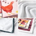thumbnail image 6 of Chicken Throw Blanket Gifts Women - Farm Chicken Blanket Gifts for Girls Womens, Soft Fleece Chicken Lovers Blanket, Funny Colorful Rooster Blankets for Couch Sofa Bed 50"x60", 6 of 6