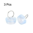 thumbnail image 3 of Uxcell Rubber Sink Plug, Clear Drain Stopper Fit 1-5/16" to 1-11/32" Drain for Bathtub Kitchen and Bathroom 3 Pack, 3 of 5