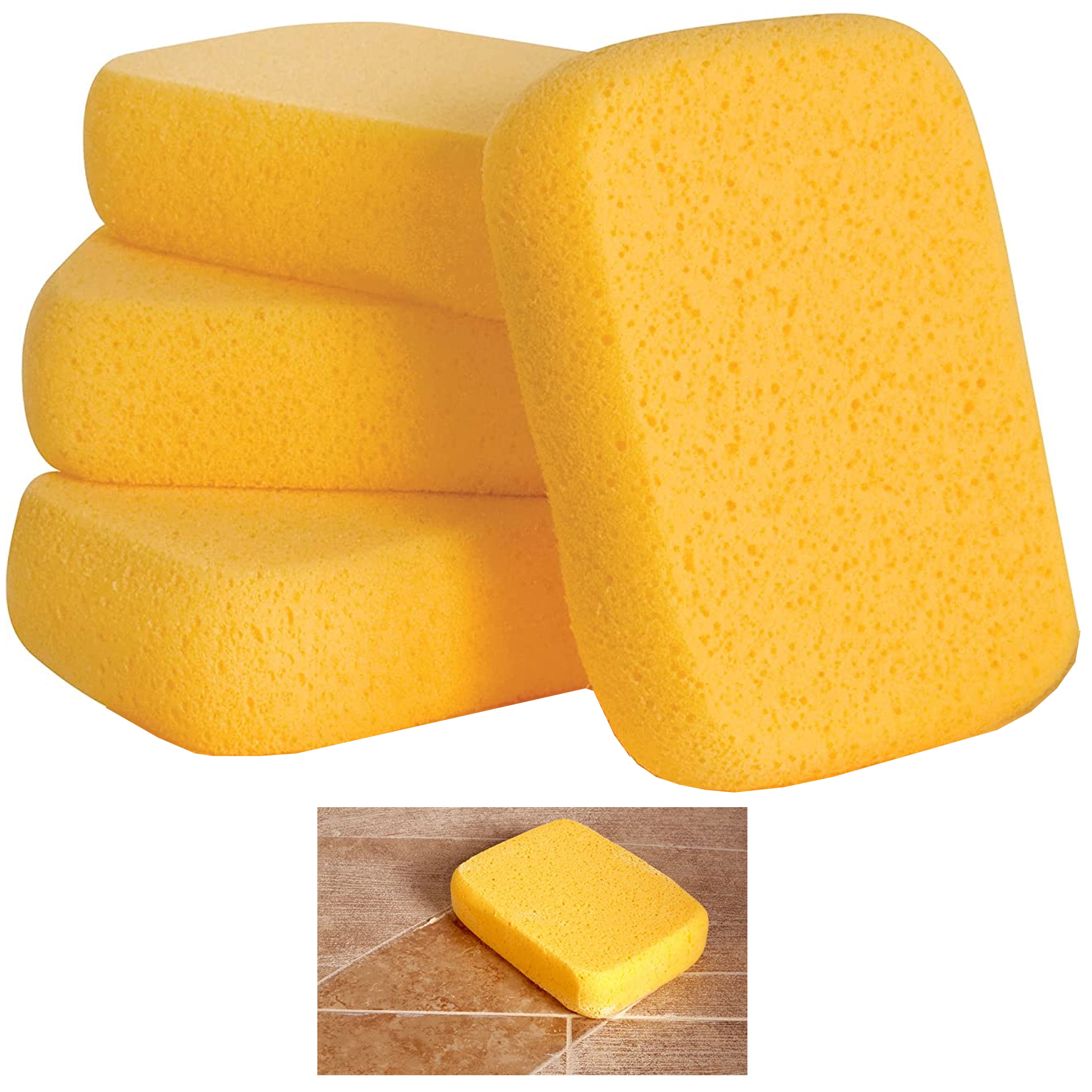 5xCleaning Sponge Sponge for Car Cleaning Multi-Purpose Waxing Wiping Car  Sponge Foam Car Sponge Pad Compressed Car Wash Sponge