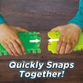 thumbnail image 3 of Ontel Magic Tracks 10 Foot Glow In The Dark Bendable Flexible Racetrack with LED Light-Up Race Car, Educational Playset Birthday Gift for Ages 3+, 3 of 7