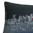 thumbnail image 4 of 45" Black Seattle Nighttime Skyline Lumbar Decorative Pillow, 4 of 6