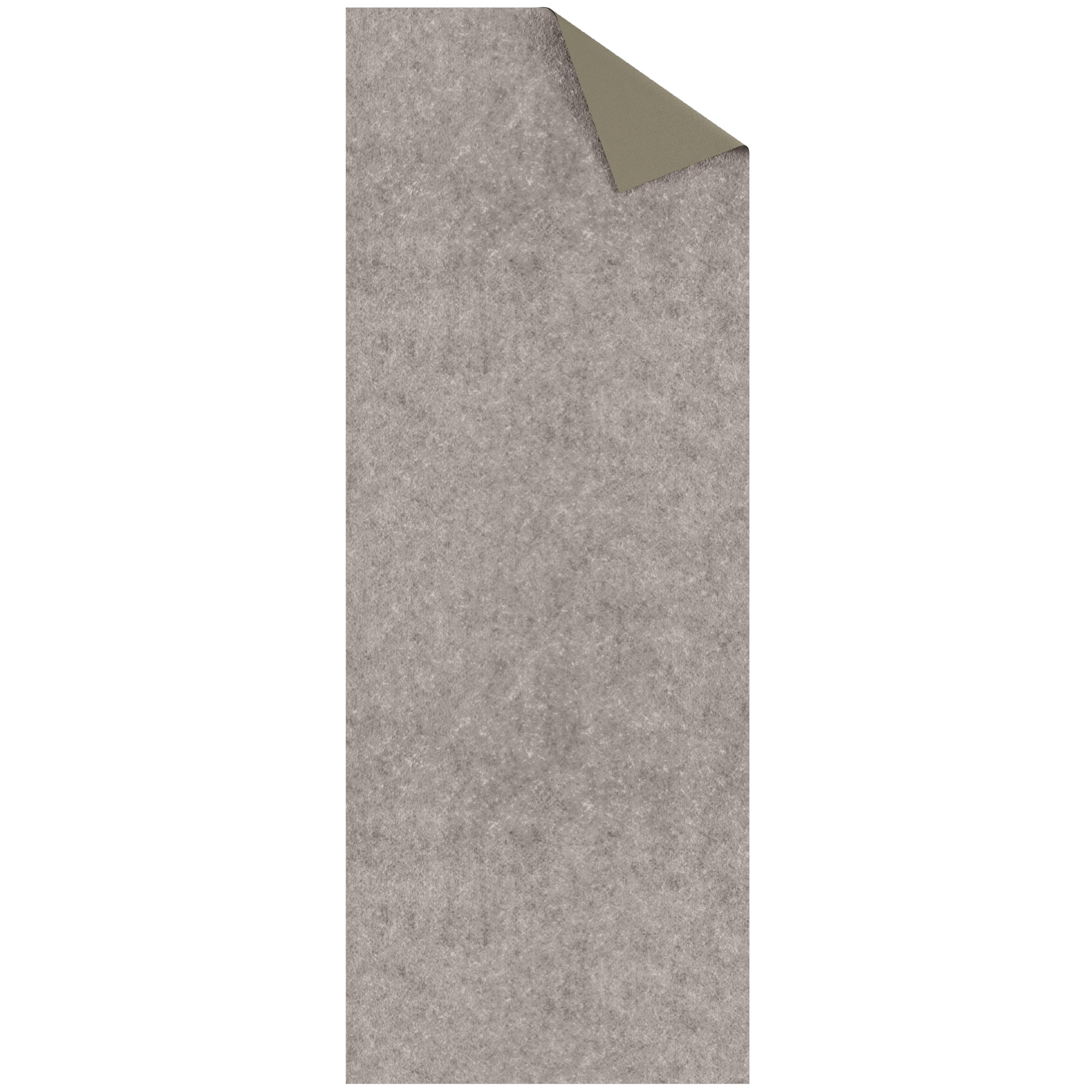 Ottomanson Absorbent Non-Slip Runner Rug Pad Dual Surface Safe for Hardwood & Carpet, 3' x 8'