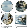 thumbnail image 3 of Designart "Cuban Green Horizon I" Nautical & Beach Canvas Wall Art, 3 of 5