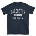 thumbnail image 1 of Harborton Virginia Classic Established Men's Cotton T-Shirt, 1 of 1