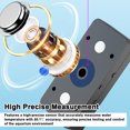 thumbnail image 4 of Mistaha LCD Display Digital Thermometer for Fish Tank - High Accuracy Water Temperature Gauge with Alarm Function and Rechargeable Battery, 4 of 6