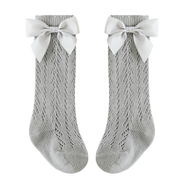 Female Baby High Stockings 1 Piece Bow Stockings Baby Toddler School