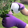 thumbnail image 4 of 2 pares de guantes de jardinería para niños, guantes antideslizantes para desmalezar, podar, plantar y florecer, 4 of 5