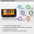 thumbnail image 3 of Kearding Controlador de carga solar automático Controladores MPPT / PWM Dispositivo de control de salida USB dual portátil Panel solar Decoración del hogar AT10-90A, 3 of 6