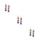 thumbnail image 1 of Pendientes colgantes Minnieouse para mujer joyería de compromiso color morado 1 par, 1 of 6
